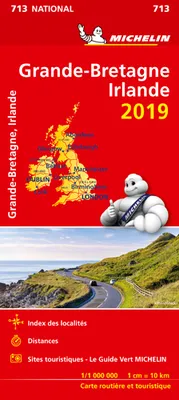 Carte Nationale Grande-Bretagne, Irlande 2019