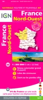 801, Aed 801 France Nord-Ouest  1/350.000
