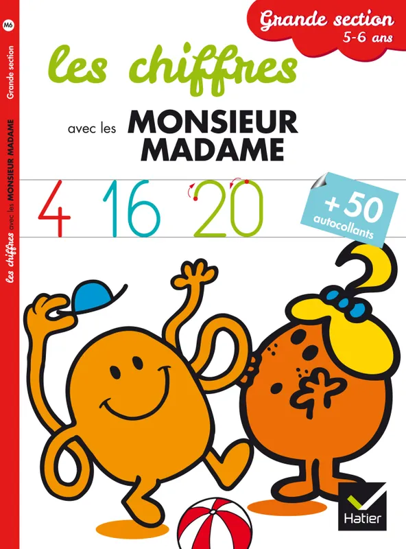 Livres Scolaire-Parascolaire Maternelle Les chiffres - Grande section Sylvie Cote, Valerie Videau