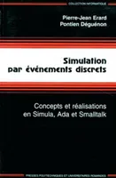 Simulation par événements discrets, Concepts et réalisations en Simula, Ada et Smalltalk