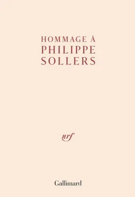 Hommage à Philippe Sollers