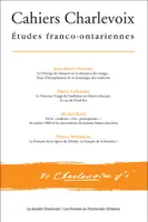 Cahiers Charlevoix 8, Études franco-ontariennes