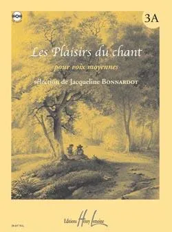 Les Plaisirs du chant Vol.3A, Jacqueline Bonnardot