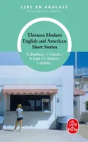Thirteen modern English and american short stories, Livre