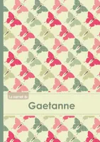 Le carnet de Gaetanne - Lignes, 96p, A5 - Papillons Vintage