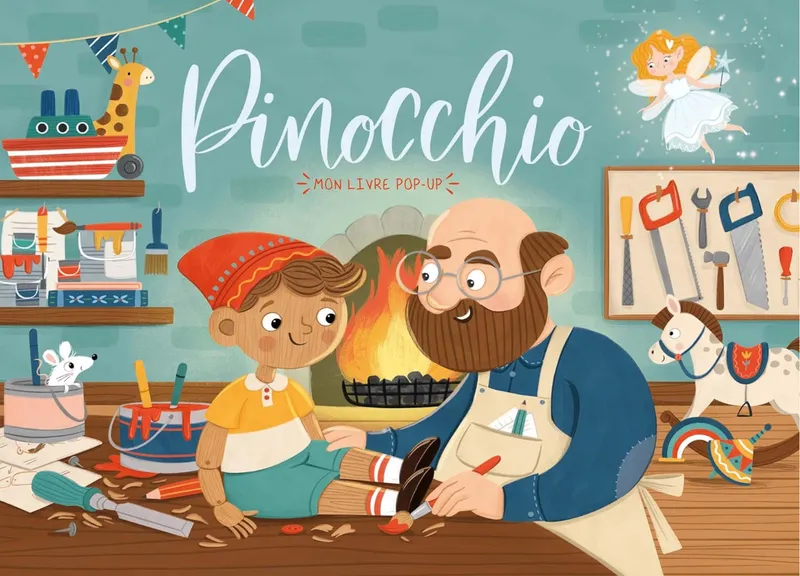 Jeux et Jouets Livres Livres pour les 3-6 ans Livres animés, pop up Pinocchio COLLECTIF