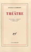 Théâtre (Tome 1)