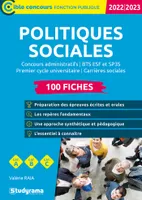 Politiques sociales, 100 fiches, 2022/2023 – Catégories A, B, C