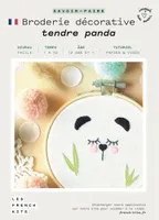 broderie decorative tendre panda