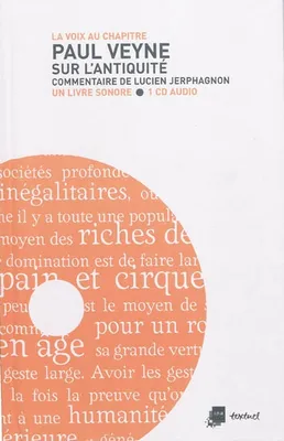  Paul Veyne Sur l'Antiquité + CD audio
