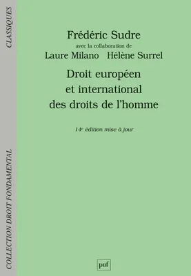 DROIT EUROPEEN ET INTERNATIONAL DES DROITS DE L'HOMME