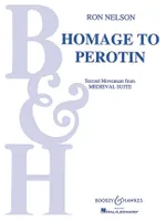 QMB 428, Medieval Suite, No.2: Homage to Perotin. QMB 428. Wind band. Partition et parties.