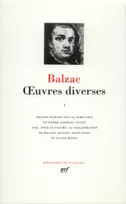 1, Œuvres diverses (Tome 1)