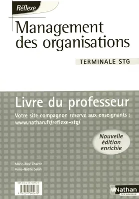 Management des organisations - Terminale STG