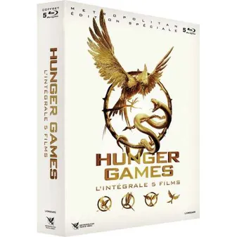 Coffret Hunger Games - L'Intégrale - Blu-ray