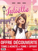 Juliette BD - pack T02 acheté =, Juliette / offre découverte : tome 2 acheté = tome 1 offert, New York - Paris
