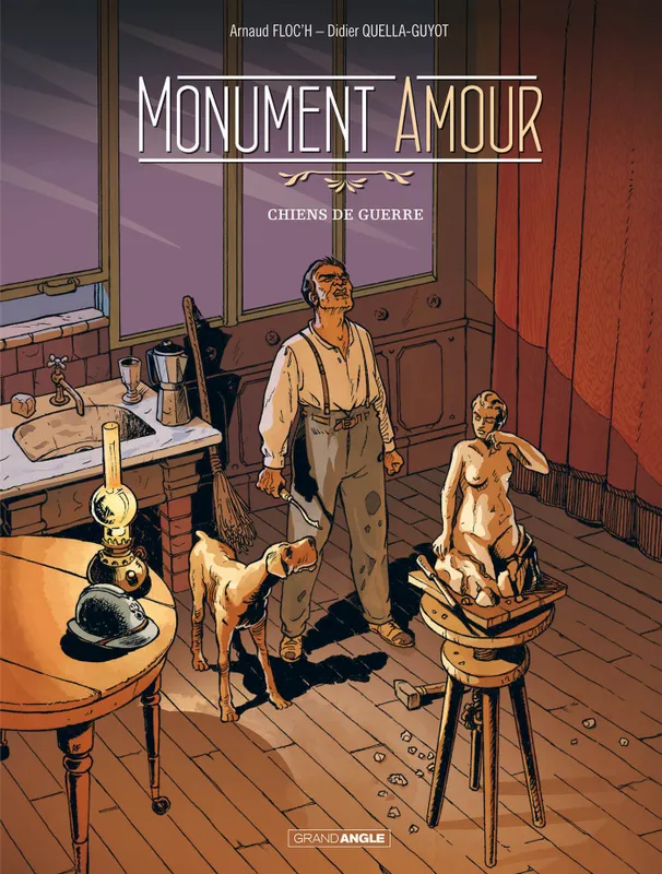 Livres BD BD adultes 1, Monument amour - vol. 01/2, Chiens de guerre Quella-Guyot, Didier