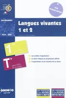 Langues vivantes 1 et 2 - classe de première et terminale des séries STI2D, STL et STD2A, classe de première et terminale des séries STI2D, STL et STD2A