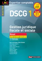 DCG, 1, DSCG 1 Gestion juridique fiscale, fiscale et sociale manuel 5e édition Millésime 2012-2013
