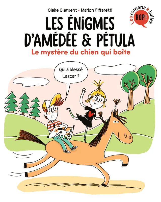 Les énigmes d'Amédée & Pétula, 4, Les énigmes d'Amédée et Pétula, Tome 04, Le mystère du chien qui boite Claire Clément