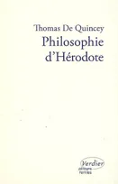 Philosophie d'Hérodote, essai