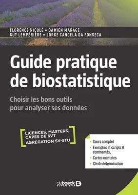 Guide pratique de biostatistique, Choisir les bons outils pour analyser ses données