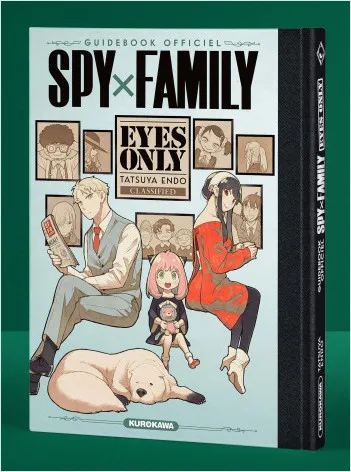 Jeux et Jouets Livres Livres pour les  9-12 ans Documentaires Encyclopédie et découvertes Spy x Family Guidebook - Edition Luxe Tatsuya Endō