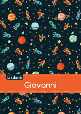 Le cahier de Giovanni - Séyès, 96p, A5 - Espace