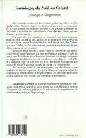 Livres Sciences Humaines et Sociales Sciences sociales L'analogie, du naïf au créatif, Analogie et Catégorisation Emmanuel Sander
