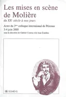 Les mises en scène de Molière, du XXe siècle à nos jours