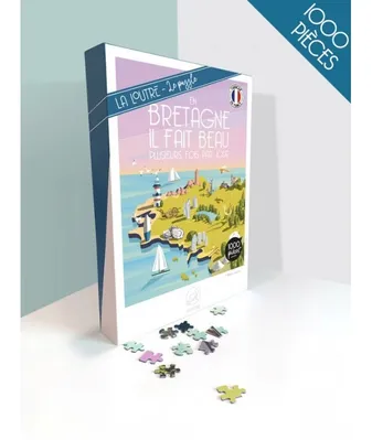 Puzzle Bretagne - 1000 pièces