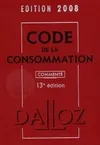 Code de la consommation 2008 commenté