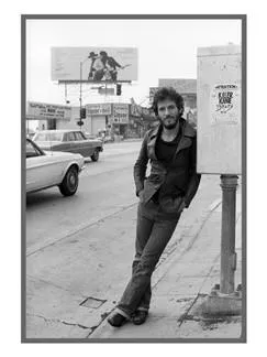 Terry O'Neill Greetings Card - Bruce Springsteen, My World