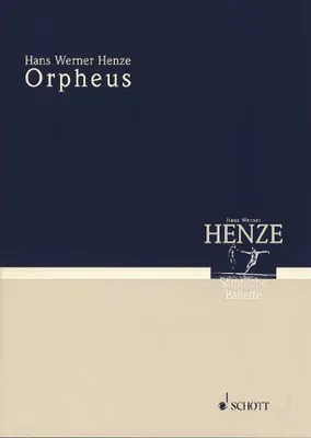 Orpheus, A story in 2 acts and 6 scenes by Edward Bond. Partition d'étude.