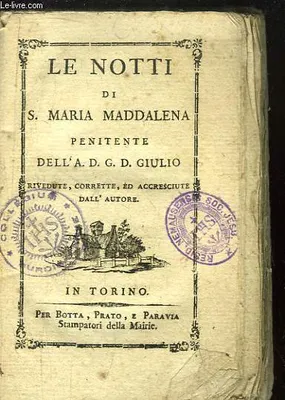 Le Notti di S. Maria Maddalena penitente dell'A.D.G.D. Guilio.