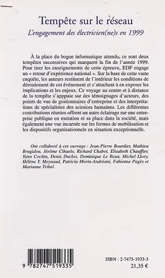 TEMPÃ, L'engagement des électriciens(ne)s en 1999