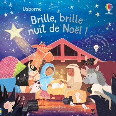 Livres Jeunesse Les tout-petits Albums animés et pop-up Brille, brille nuit de Noël ! Sam Taplin