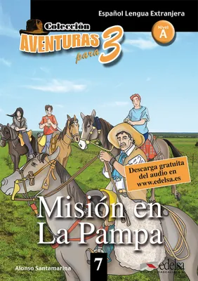 Mision en La Pampa - Livre + mp3, Livre