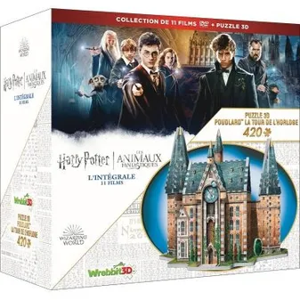 Coffret Wizarding World - Harry Potter / Les Animaux fantastiques - 11 films (+ Puzzle 3D Wrebbit) -