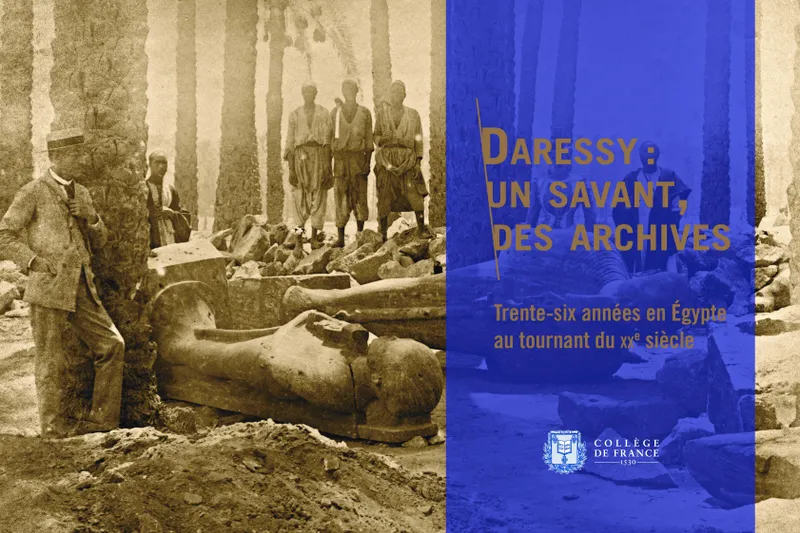 Livres Arts Beaux-Arts Histoire de l'art Daressy : un savant, des archives, Trente-six années en Égypte au tournant du XXe siècle Olivier Perdu