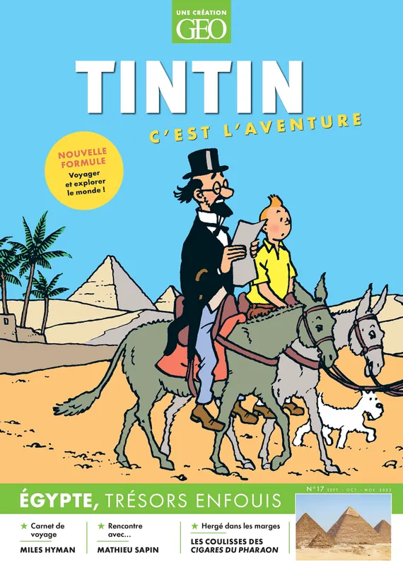 Livres BD BD Documentaires Tintin c'est l'aventure n°17 - L'Égypte COLLECTIF