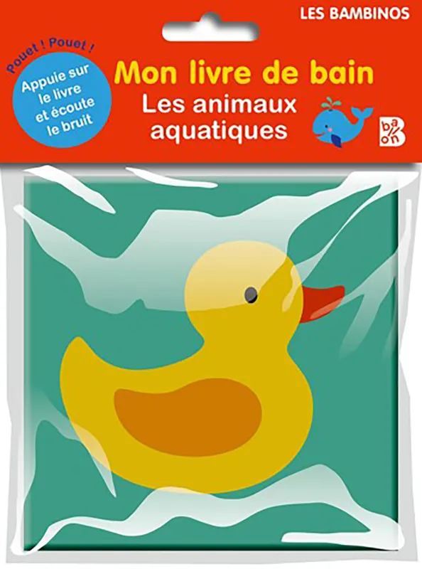 Les bambinos, Mon livre de bain - Les animaux aquatiques, Les animaux aquatiques XXX