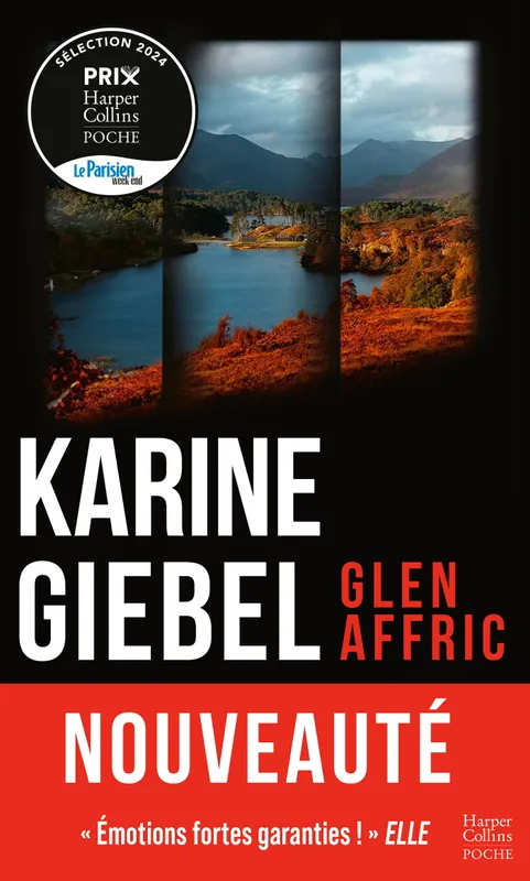 Livres Polar Thriller Glen Affric, Le nouveau poche très attendu de la reine du polar français Karine Giebel