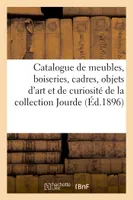 Catalogue de meubles anciens, boiseries, cadres, objets d'art et de curiosité