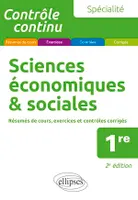 Spécialité Sciences économiques et sociales - Première, 2e édition