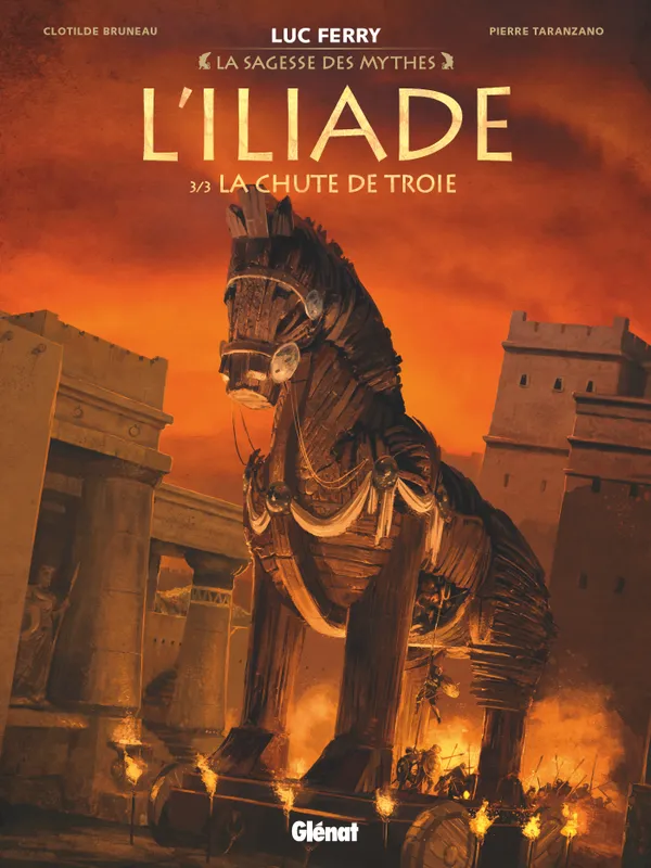 Livres BD BD adultes 3, L'Iliade / La chute de Troie, La Chute de Troie Pierre Taranzano