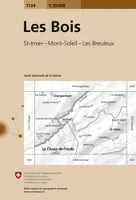 Carte nationale de la Suisse, 1124, Les Bois 1124