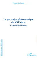 LE GAZ, ENJEU GEOECONOMIQUE DU XXIE SIECLE - L'EXEMPLE DE L'EUROPE, L'exemple de l'Europe