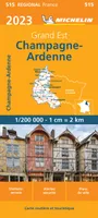 Carte Régionale Champagne-Ardenne 2023