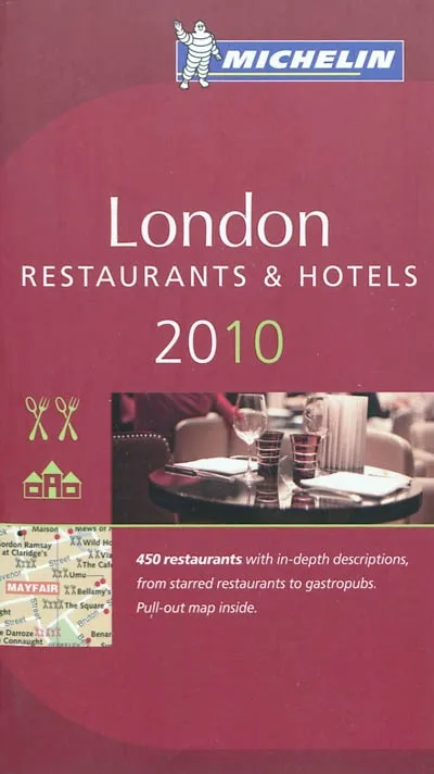 Livres Loisirs Voyage Guide de voyage 55800, London 2010 / a selection of restaurants & hotels, a selection of restaurants & hotels Manufacture française des pneumatiques Michelin